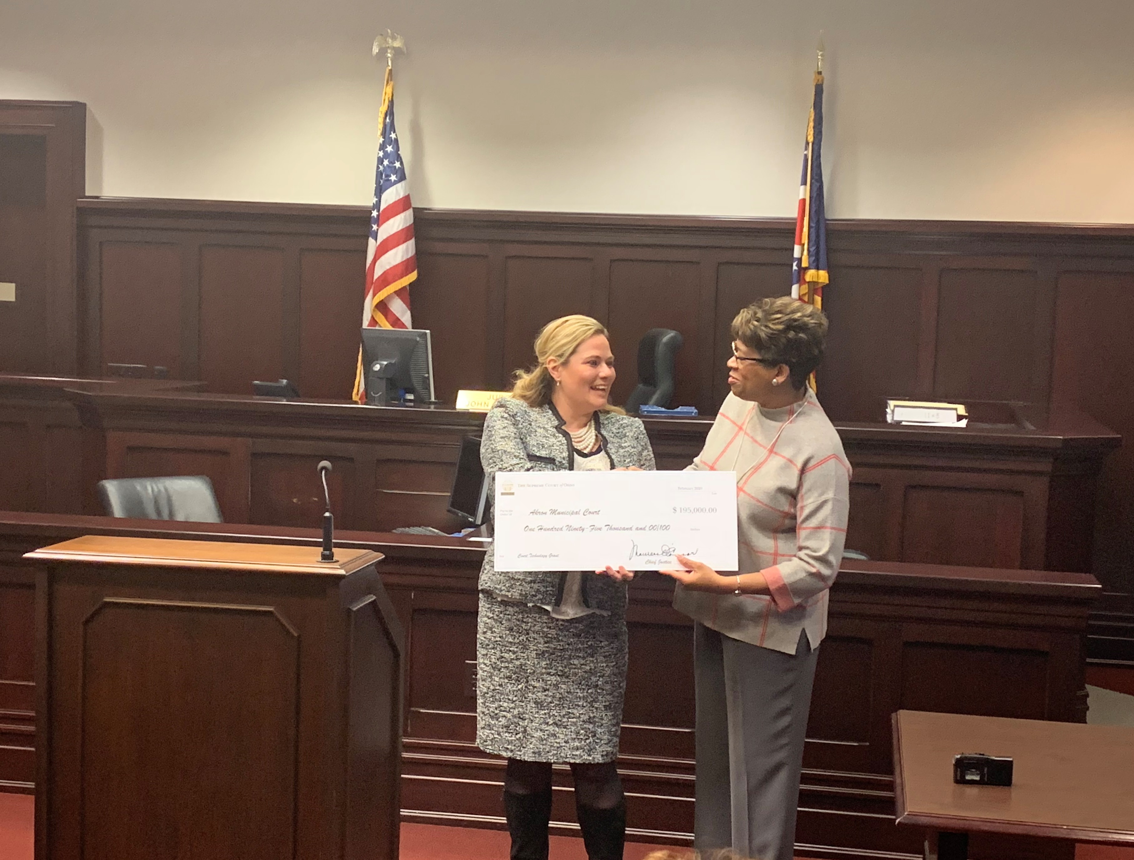 Akron Municipal Court Receives Grant Funding From Supreme Court of Ohio